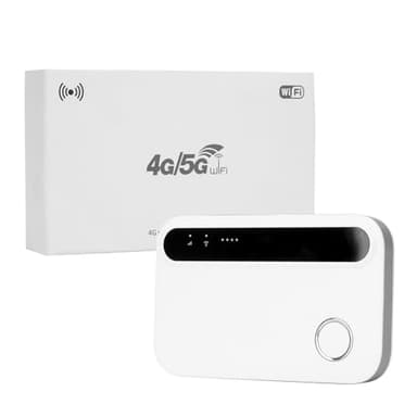 Routeur WiFi,Routeur 4G WiFi Portable, avec Slot Carte SIM, 2100mAh 14h Autonomie, WiFi pour 10 Appareils, Compatible Tous Opérateurs, Sécurité WPA2, Idéal Voyages et Télétravail-2