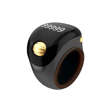 Compteur électronique numérique intelligent pour Tasbih Zikr musulman islamique OEM, compteur à doigt numérique avec écran HD, compteur Tasbih rechargeable intelligent réglable avec fonction de