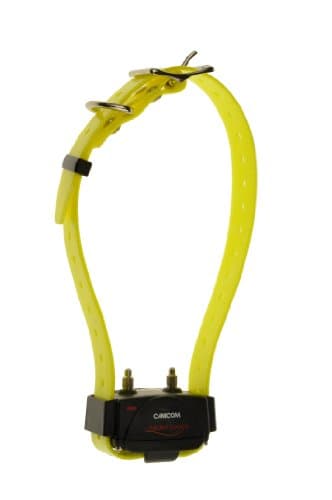 Collier Seul/SUPPLEMENTAIRE CANICOM avec Sangle Jaune Fluo - Dressage pour Chien