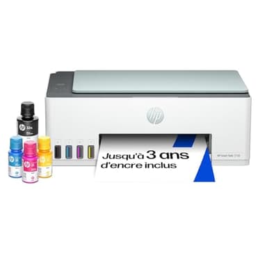 HP Smart Tank 5108, 5D1B3A, imprimante Multifonction A4 avec réservoir d'encre Haute capacité, Impression Manuelle Recto-Verso, numérisation, Copie, 12 Pages par Minute, Wi-FI, Smart, Eucalyptus