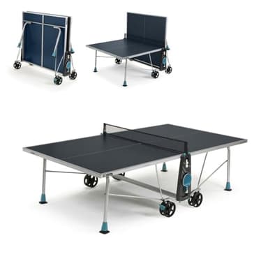 CORNILLEAU - Table de ping Pong d'extérieur 200X Outdoor - Loisir de Jardin - Agrément FFTT - Bleu