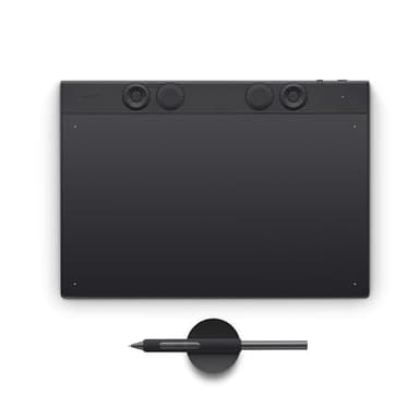 Wacom Intuos Pro Medium – Tablette Graphique à Stylet innovante avec Wacom Pro Pen 3, compacte et légère – Un Choix Polyvalent pour illustrateurs, Designers et éditeurs de Photos