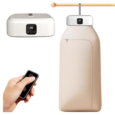 Sèche-linge électrique portable,Seche linge pliable,avec Minuterie de 8 Heure,stérilisation UV,Chauffage PTC et Affichage LED,pour Appartement,maison,voyage