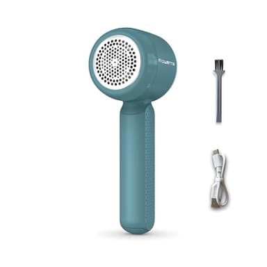 Rowenta Easy Care Rasoir anti-bouloches rechargeable, Grille acier inoxydable, Utilisation rapide et facile, JA8002E0, Bleu