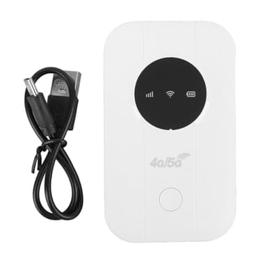 Routeur Hotspot Mobile 4G 5G avec Emplacement pour Carte SIM, WiFi de 300 Mbps, Partage de 10 Appareils, Routeur 4G 5G Portable pour Voyages D'affaires de Voyage