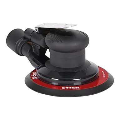 STIER Ponceuse excentrique EXS-120, longueur 187 mm, rotation: 12 000 tr/min, ponçage à sec et lubrifié, ponceuse pneumatique, ponceuse orbitale