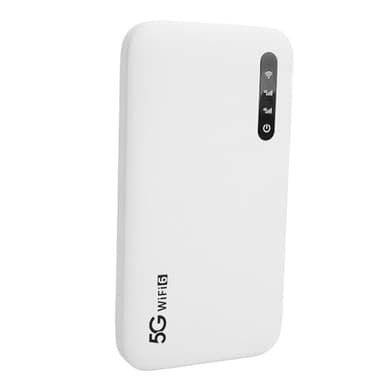 Hotspot Mobile 5G WiF 6, Routeur WiF Portable avec Emplacement pour Carte SIM, Appareil WiF Portable pour Les Voyages, 16 Appareils Connectés, Modem Routeur sans Fil 5G, Batterie