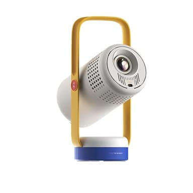 Mini Videoprojecteur Portable Intelligent XGIMI Vibe One Batterie intégrée, 1080P, Compatible avec Google TV & Netflix, Sound by JBL, Autofocus, Projecteur HD d’extérieur pour la Maison(Blue Spark)