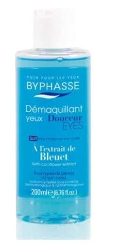 Byphasse LOT DE 2 - Démaquillant yeux douceur à l´extrait de Bleuet - 200 ml - Tous types de peaux