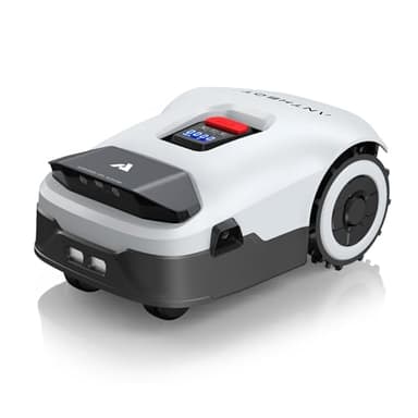ANTHBOT Genie3000 Robot Tondeuse sans Fil Périphérique-3600㎡ Full Band RTK+4 Yeux IA Vision Tondeuse Robot Gazon, Cartographie Auto, 30 Multi-Zone, Évitement des Obstacles, Charge Auto, Alarme Antivol