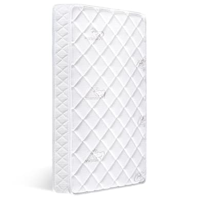 Ours à bulles Matelas pour Lit d'enfant et Matelas pour Tout-Petit 80 x 160 x 13cm Matelas bébé Baby 100% Tissu tricoté, Absorbant l'humidité et perméable à l'air