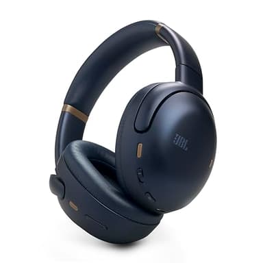 JBL Tour One M3, Casque Bluetooth sans Fil Supra-auriculaire, réduction adaptative du Bruit, 70 h d’autonomie, Confort Optimal, Son JBL Spatial 360, Suivi des mouvements, Compatible USB-C, Bleu