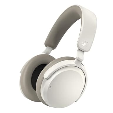 Sennheiser ACCENTUM – Casque Bluetooth sans Fil avec Micro, Réduction de Bruit Hybride (ANC), 50 h d’Autonomie, Confort Toute la Journée, Over Ear pour Les Études et Voyages, Blanc
