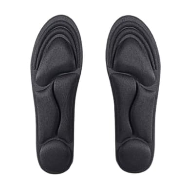 MtnLaur Semelles en Mousse à Mémoire de Homme 1 Paire, Semelle Chaussures pour Hommes, Semelles Chaussures Confort, Semelle Orthopédiques, pour Sneakers Chaussons Bottes(40-45)