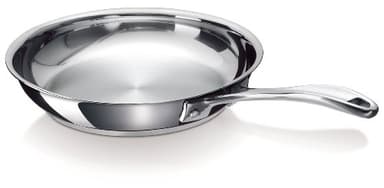 Beka 12068354 Chef Poêle à frire en acier inoxydable true 24 cm, Argenté