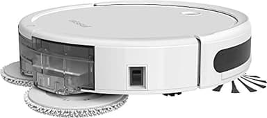 Bissell SpinWave Robot | 2 en 1 | Aspirateur et Lave | Multi-Surfaces pour Tapis & Sols Durs | Contrôle par Application | 130 Minutes d'Autonomie | Compatible avec Alexa | Robot Aspirateur | 2931N