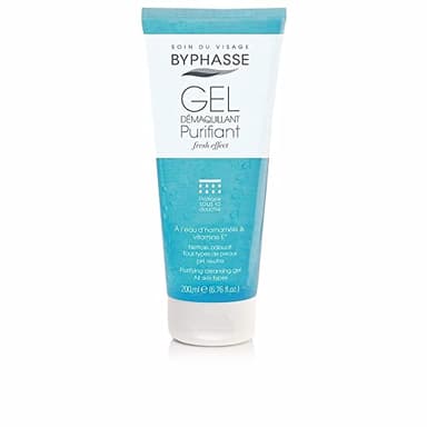 Byphasse - Gel démaquillant purifiant tous types de peaux - 200 ml - Tous types de peaux