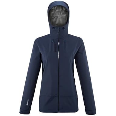 MILLET - Mungo II GTX 2.5L JKT W - Veste Hardshell Femme - Membrane Gore-Tex Imperméable - Randonnée - Bleu