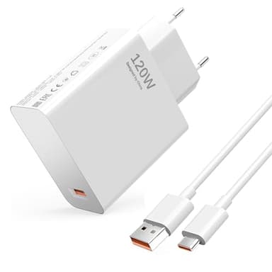 USB C Chargeur Xiaomi 120W Câble Rapide pour Xiaomi 17 Ultra, 15T Pro, 14T 14TPro, 13T, 12T, Redmi Note 15 Pro 14Pro 14Pro+ 5G, 13 13Pro+, 12Pro, POCO F8 Ultra, X7, X8, M8, C85 Chargeur Rapide