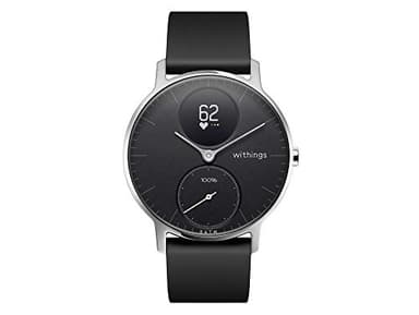 Withings Steel HR - Montre Connectée Hybride - Suivi d'Activité avec GPS Connecté, Fréquence Cardiaque, Suivi du Sommeil, Notifications du Smartphone, Résistance à l'Eau, Autonomie 25 Jours