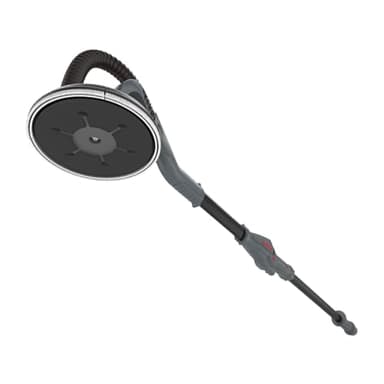 MENZER Ponceuse Girafe LHS 225 VARIO avec Système Télescopique, pour un Ponçage Pratiquement sans Poussière, Jeu de Disques Abrasifs inclus