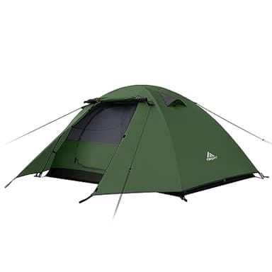Forceatt Tente 2 Personnes Camping, 4 Saison Imperméable Anti UV, Tente Ultra Legere Facile Dôme Double Couchepour Pique-Nique, Randonnée, Trekking, Camping