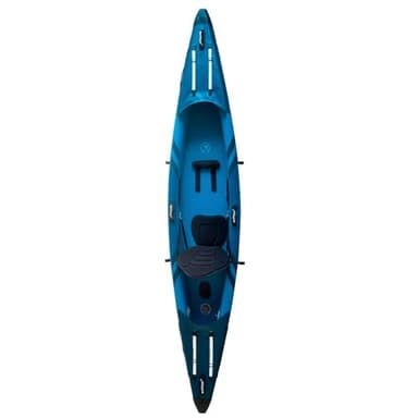 Wattsup - Kayak Gonflable Torpedo 1 Place - 365 x 72 cm (12'x28) - Dropstitch - Max 180kg - Pack Complet - Tous Niveaux