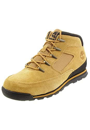 Timberland Homme Bottes Euro Rock Mid Hiker En Daim, Wheat, 45 EU