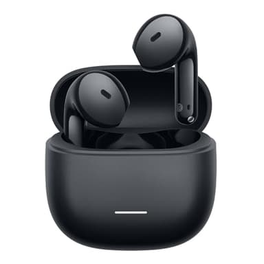 XIAOMI REDMI Buds 8 Active - Écouteurs Bluetooth sans Fil, Semi-Intra-auriculaire, Haut-Parleur de 14,2 mm avec des Basses puissantes, Jusqu'à 37h, Connexion 2 Appareil, 5 EQ, BT5.4, IP54, Noir