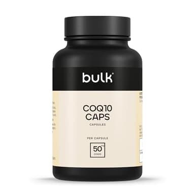 Bulk Capsules d'enzyme Q10 (CoQ10), 50 mg, 60 gélules L'Emballage Peut Varier