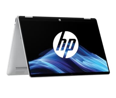 HP Omnibook 5 Flip 14-fp0000sf Ordinateur Portable Convertible 14" WUXGA IPS Tactile, PC Portable (Intel Core i7-1355U, RAM 16 Go, SSD 512 Go, Intel Iris XE, Windows 11), Laptop Argent, AZERTY