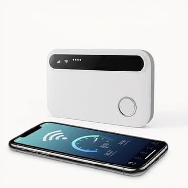 Routeur WiFi Portable - Hotspot Carte SIM, Internet Mobile Jusqu'à 300 Mbps,Convient pour Les Voyages et Le Travail Extérieur, Prend en Charge la Connexion Simultanée de Jusqu'à 10 Appareils