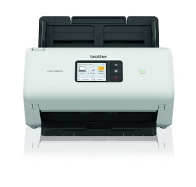 BROTHER ADS-4550W Scanner de Documents Bureautique| Recto - Verso | A4 | Rapide 35 Pages/Minute | Réseau Ethernet, Wi-FI, Wi-FI Direct | Scan to USB | ADF de 60 Feuilles