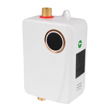 Chauffe Eau Instantané, Electrique Sans Ballon 3500W, Mural Compact Sous Evier, Eau Chaude Rapide Cuisine Salle De Bain Bureau, Affichage LED Tactile, Sécurité IPX4