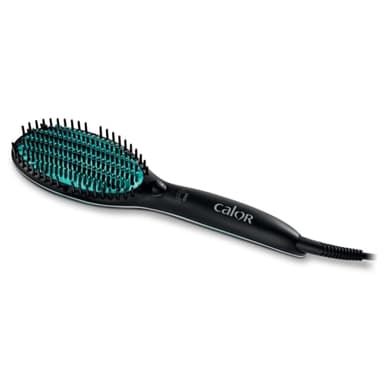 Calor Brosse lissante Power Straight pour cheveux frisés à crépus, Lissage facile et rapide CF5820C0