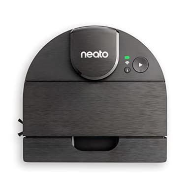 Neato Robotics D9 - Robot Aspirateur Intelligent - Navigation Laser - autonomie de 200 Min - bac de 700ML - Nettoyage par Zone - Filtre Haute Performance - Idéal pour Poils d'animaux