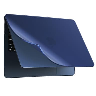 BlueSwan PP Coque Compatible avec MacBook Air 15 Pouces M5 M4 M3 M2 2026 2025-2023 (A3448 A3241 A3114 A2941) Mac 15 Étui Meilleure Adaptation au Corps, Durable, Anti-Rayures, Translucide - Mat Minuit