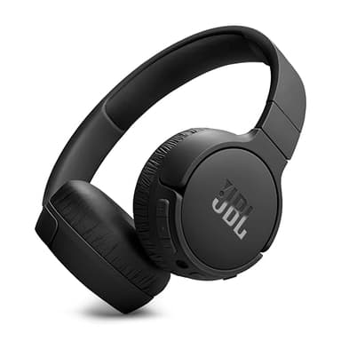 JBL Tune 670NC Casque supra-auriculaire sans fil, autonomie jusqu'à 70 h, Réduction de Bruit Adaptative, Smart Ambient, noir