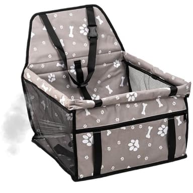 Siège Auto pour Chien - Siège de Voiture pour Chiens de Petites et Moyennes Races | Accessoire Imperméable pour Chiot Long Trajet Visite Vétérinaire Sortie Parc Et Voyage
