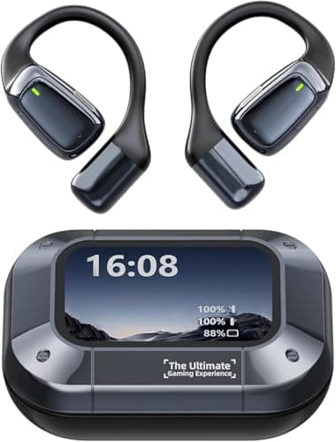 Relxhome NE25 AI Traducteur Vocal instantané avec écran, 3 en1 Ecouteur Traducteur Instantané avec 135 Langues, 60H Traduction Instantanée, 8 Modes de Traduction ecouteur traducteur pour Voyage