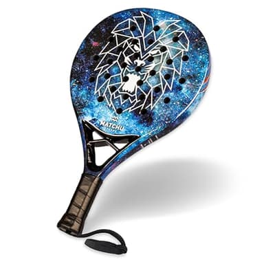 MATCHU - Raquette de Padel + Sac de Transport - Padel Racket - EVA Foam - 3D Grip Technology - 100% Carbon - Bear, Gorilla, Panther ou Enfants (Enfants - Débutant - 100% Carbon)