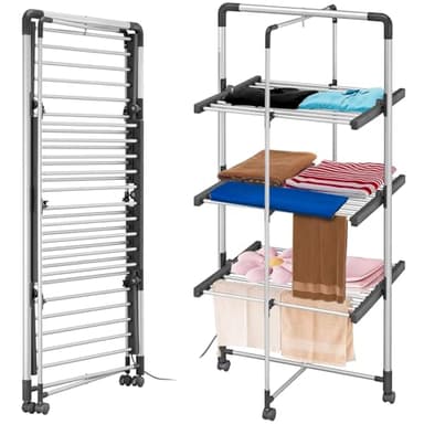 Sèche-linge électrique | Séchoir fin | Séchoir électrique | Séchoir électrique | Séchoir portable | Séchoir à linge électrique | Séchoir à linge électrique | Étendoir chauffant pour intérieur1200 W