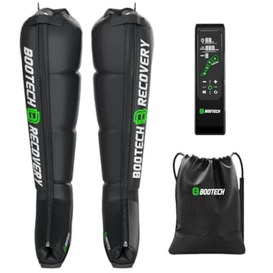 BOOTECH Pressothérapie professionnelle pour la maison, massage des jambes et des pieds fatigués, améliore la circulation, récupération musculaire, drainage lymphatique, rétention d'eau, cellulite (L)