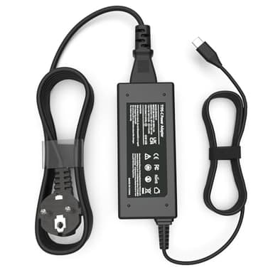 LIUDLIAE Chargeur Chromebook Universal 45W USB C Ordinateur Portable pour HP, Lenovo, ASUS, Dell, Acer, Samsung, Google, Chromebook Laptop Type C Adaptateur Chargeur Ordinateur Charge Rapide