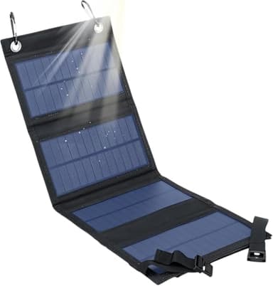 20W Solaires Portables,Chargeur Solaire pour Telephone Pliable,étanche IP65,Sortie USB 5V CC, Panneaux Dépliés 480X185 Mm poum pour Ordinateur Portable