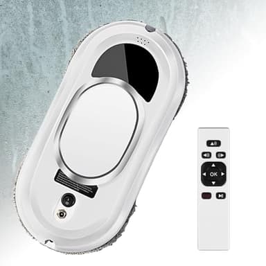 Robot De Fenêtre, Meilleur Robot Nettoyeur De Vitres, Aspirateur De Fenêtre, Machine De Nettoyage De Vitres Intelligente Anti-chute Et Hors Tension Avec Télécommande For Fenêtres/verre/sol/carrelage