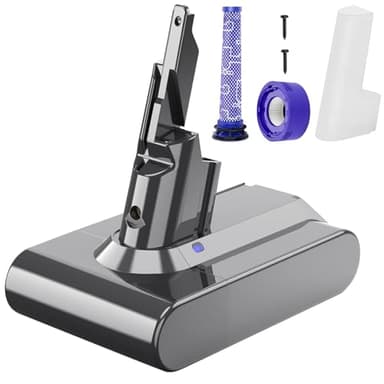 Batterie de Rechange pour aspirateur Dyson V7 SV11 Animal Absolute Fluffy Motorhead Pro Trigger Car+Boat avec Filtre de Rechange