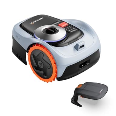 Segway Navimow i205 AWD Robot tondeuse et Garage S, Trois roues motrices, monte les pentes jusqu'à 45%, EFLS NRTK + Vision, Cartographie automatique, sans antenne, jardin de 500 m²(expédié séparément)