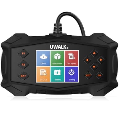 OBD2 Valise Diagnostic Auto Voiture: OBD Diagnostique Auto Multimarque Français avec Lecture en Temps Réel des Données - Lecteur de Codes de Panne Moteur Scanner pour BMW Audi Peugeot VW Véhicules