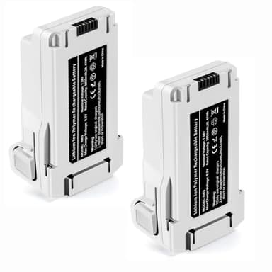Ypallith Mini 3 Series Batterie 2 pièces 7.38V 3850mAh Batterie de vol Intelligente (51 Minutes d'autonomie maximale) Entièrement Compatible avec Les Drones DJI Mini 4 Pro/3 Pro/3